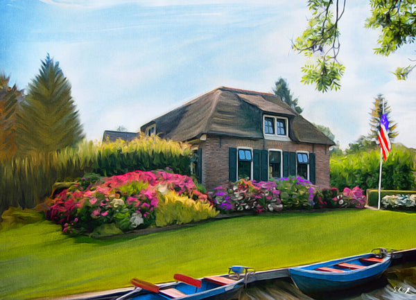 WaterColor a Home or Landscape