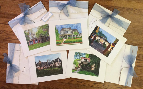 WaterColor a Home or Landscape