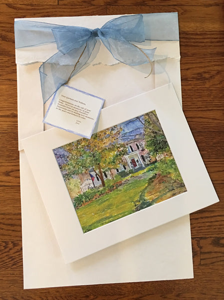 WaterColor a Home or Landscape