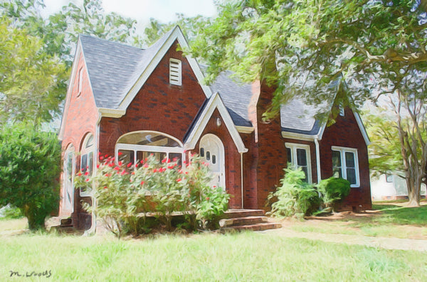 WaterColor a Home or Landscape