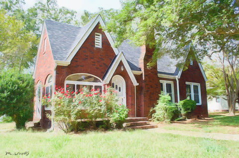 WaterColor a Home or Landscape